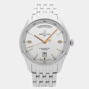Breitling Breitling Premier A45340211G1A1 40mm Stainless steel Silver