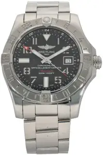 Breitling Breitling Avenger A32390 43mm Stainless steel Black