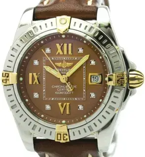 Breitling Breitling Galactic B71356 31mm Yellow gold and Stainless steel Brown