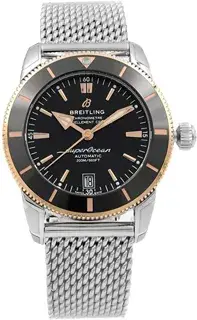 Breitling Breitling Superocean Heritage UB2010121B1A1 42mm Rose gold and Stainless steel Black
