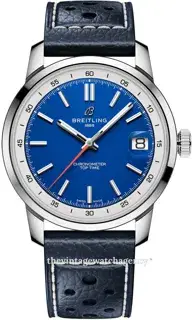 Breitling Breitling Top Time AB3113A71C1X1 38mm Stainless steel Blue