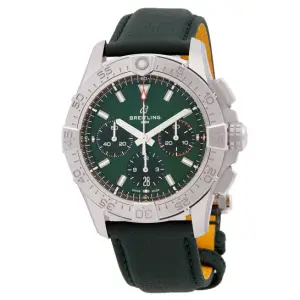 Breitling BreitlingAvenger 42mm Chronograph Automatic Green Dial Men's Watch AB0146101L1X1
