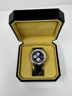 Breitling Breitling Montbrillant A19350 42mm Stainless steel Blue