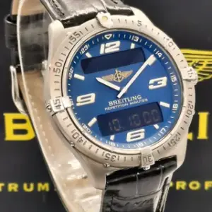 Breitling Breitling Aerospace E65062 40.5mm Titanium Blue