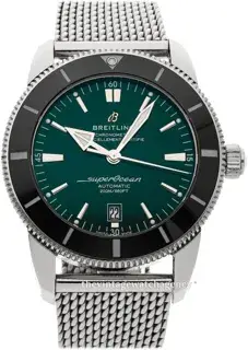 Breitling Breitling Superocean Heritage AB2020121L1A1 46mm Stainless steel Green