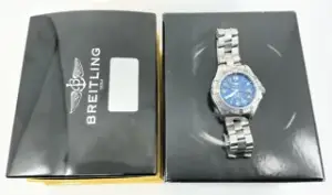 Breitling Breitling Superocean A1736011/C589 45mm Stainless steel Navy blue