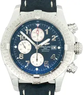 Breitling Breitling Avenger A13370 54mm Stainless steel Blue