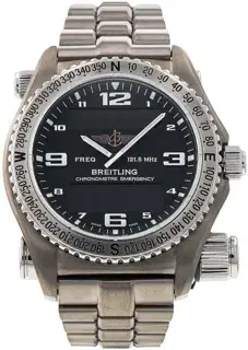 Breitling Breitling Emergency E76321 43mm Titanium Black
