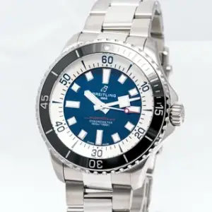 Breitling Breitling Superocean A17376211C1A1 44mm Stainless steel Blue