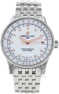 Breitling Breitling Navitimer A17395211A1A1 35mm Stainless steel White