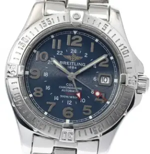 Breitling Breitling Colt GMT A32350 40mm Stainless steel Navy blue