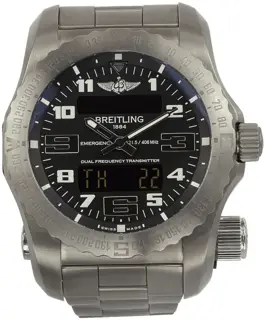 Breitling Breitling Emergency LW15968 51mm Titanium Black