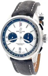 Breitling Breitling Premier AB0118221G1X2 42mm Stainless steel Silver