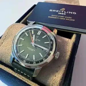 Breitling Breitling Top Time AB3113171L1X1 38mm Stainless steel Green