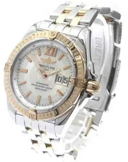Breitling Breitling Galactic C49350 41mm Yellow gold and Stainless steel Silver