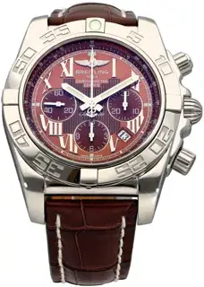 Breitling Breitling Chronomat AB0110 44mm Stainless steel Brown