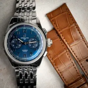 Breitling Breitling Premier AB1510171C1P1 42mm Stainless steel Blue