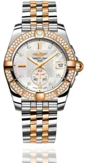 Breitling Breitling Galactic C37330 36mm Yellow gold and Stainless steel White