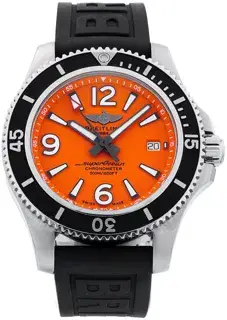 Breitling Breitling Superocean A17366 42mm Stainless steel Orange