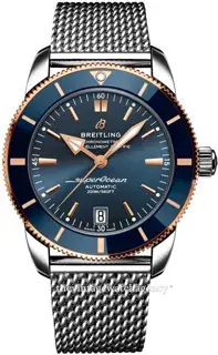 Breitling Breitling Superocean Heritage UB2010161C1A1 42mm Rose gold and Stainless steel Blue