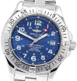 Breitling Breitling Superocean A17360 42mm Stainless steel Blue