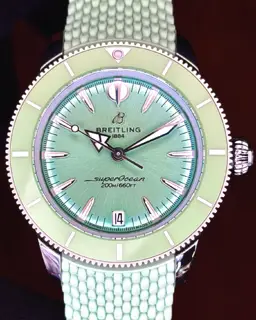 Breitling Breitling Superocean Heritage A10390 36mm Stainless steel Green