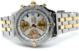 Breitling Breitling Chronomat 39mm Stainless steel White
