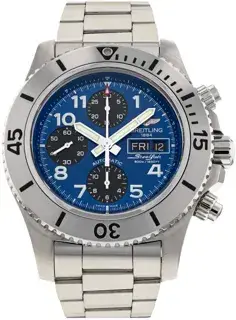 Breitling Breitling Superocean A13341 44mm Stainless steel Blue