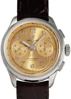 Breitling Breitling Premier AB0930F51H1P1 40mm Stainless steel Golden