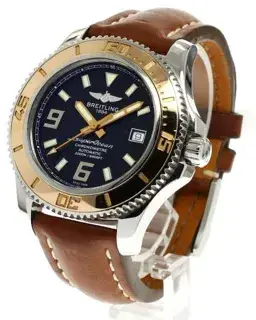 Breitling Breitling Superocean C17391 44mm Rose gold and Stainless steel Black