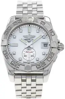 Breitling Breitling Galactic A37330 36mm Stainless steel White
