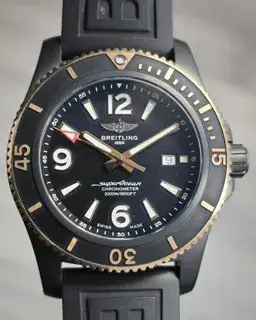 Breitling Breitling Superocean U17368 46mm Stainless steel Black