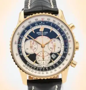 Breitling Breitling Montbrillant H41370 38mm Rose gold White