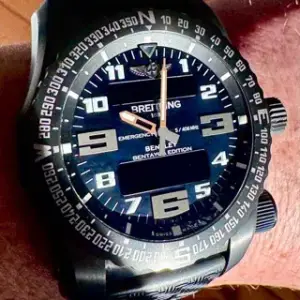 Breitling Breitling Emergency V76325CA/BE30 51mm Titanium White