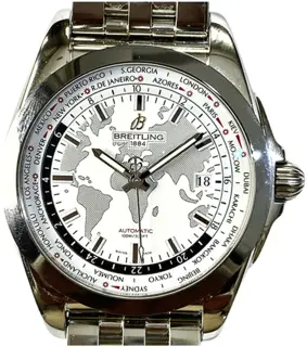 Breitling Breitling Galactic WB3510U0.A777.375A 44mm Stainless steel and Tungsten White