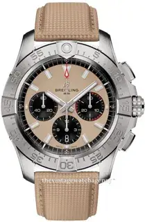 Breitling Breitling Avenger AB0147101A1X1 15mm Stainless steel Beige