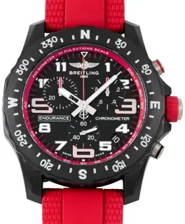 Breitling Breitling Endurance Pro X823105D1B1S1 44mm Titanium and Stainless steel Black and Red
