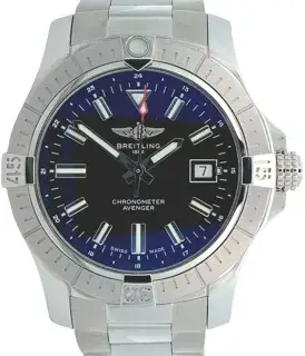 Breitling Breitling Avenger A17318 46mm Stainless steel Black