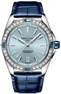 Breitling Breitling Chronomat A17356531C1P1 38mm Stainless steel Blue