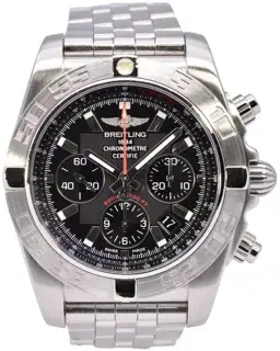 Breitling Breitling Chronomat AB011010/BB08 44mm Stainless steel Black
