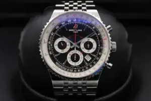 Breitling Breitling Montbrillant A2335121.BA93.445A 47mm Stainless steel Black, Price & Market Data