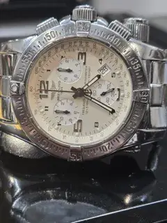 Breitling Breitling Emergency A73321 43mm Stainless steel Cream