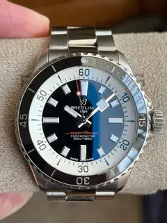 Breitling Breitling Superocean A17375211B1S1 42mm Stainless steel Black