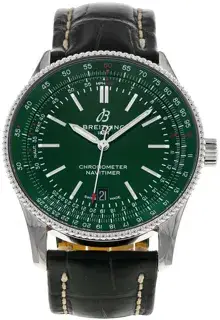 Breitling Breitling Navitimer A17326 41mm Stainless steel Green