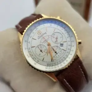 Breitling Breitling Montbrillant H41330 38mm Rose gold White