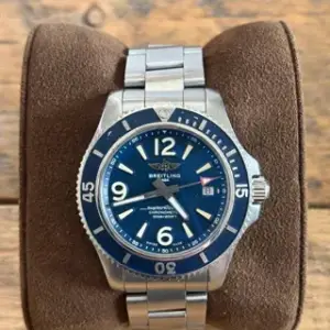 Breitling Breitling Superocean A17366D81C1A1 42mm Stainless steel Blue