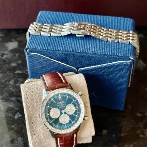 Breitling Breitling Navitimer 1 B01 Chronograph46 Full set Free Leather strap included