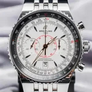 Breitling Breitling Montbrillant Légende A23340 46.5mm Stainless steel White