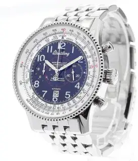 Breitling Breitling Montbrillant A35330 42mm Stainless steel Black and Silver