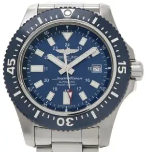 Breitling Breitling Superocean Y17393 44mm Stainless steel Blue